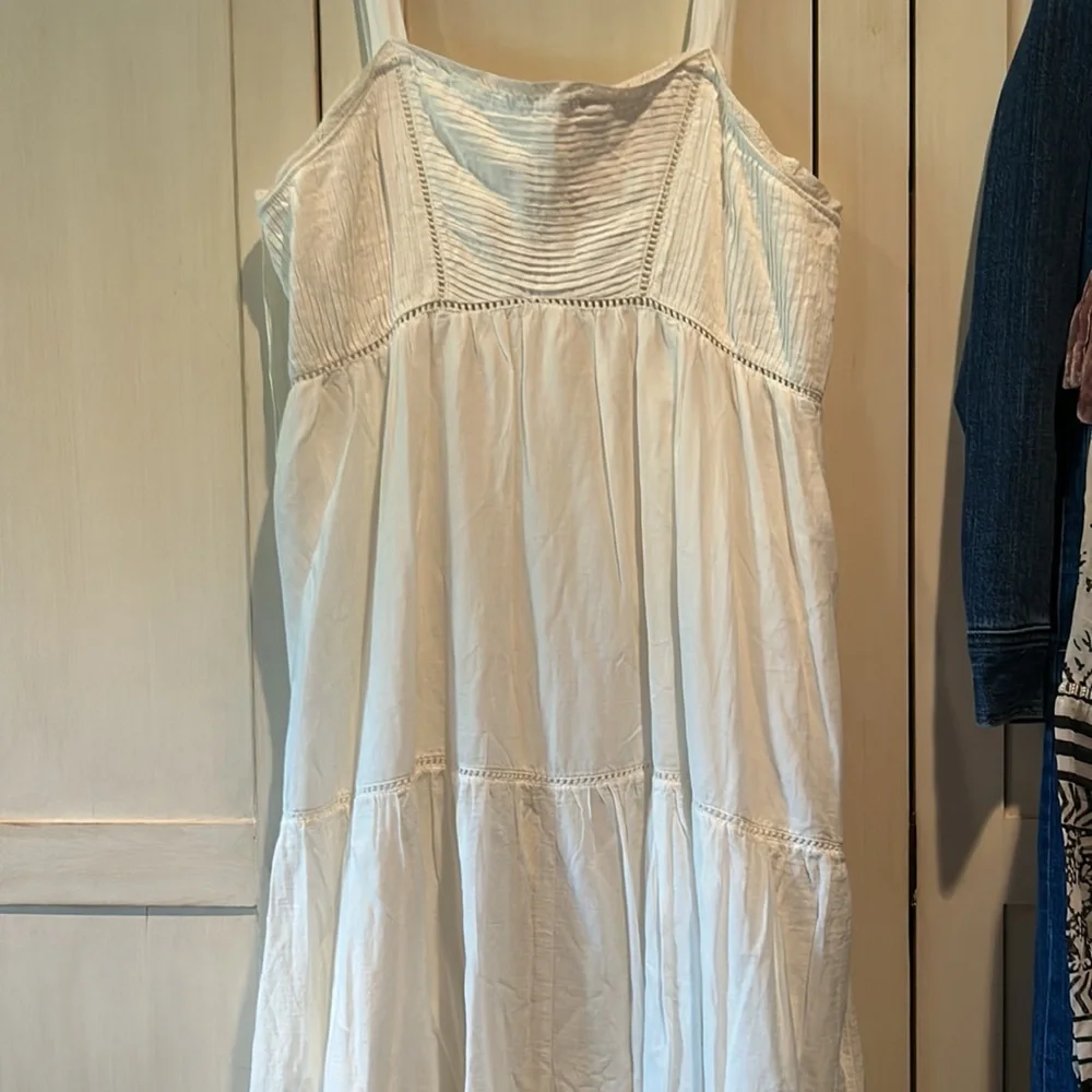 NWT ZARA cotten summer midi dress size XL - Picture 5 of 14